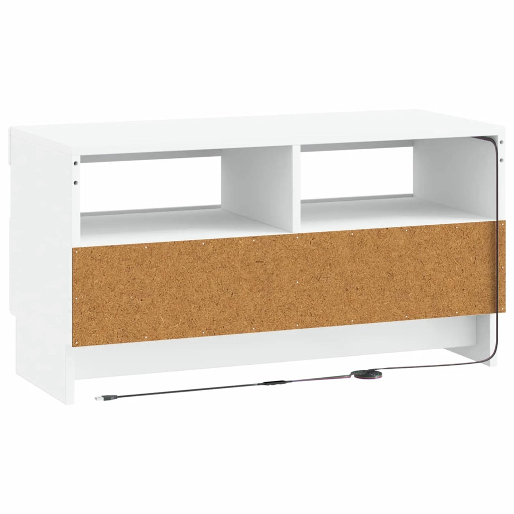 Mobile TV LED ALKMAAR 81 x 35 x 43 cm Bianco 896115