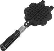 Wafeliera a doppia faccia a forma di fiore - Piastra antiaderente per wafel e pancakes