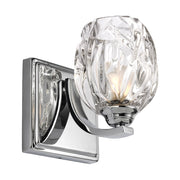 Applique Kalli cristallo cromo lucido 1 luce G9 3W Feiss