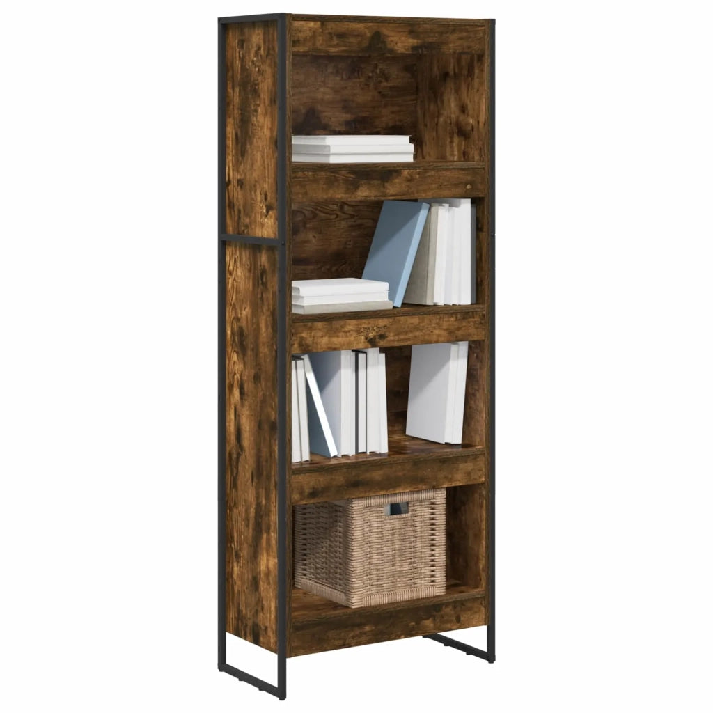 Armadio per Libri Quercia Fumosa 60 x 30 x 155 cm 886398