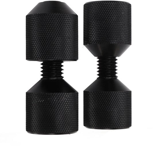 Set di pennelli a doppia punta 2 pezzi - Pijpfittergereedschap per flussi ASME 150LB - Pennelli in alluminio duraturo - Compatibile con diametri 1/2in-14in - Pennello a flusso con punta a doppia goccia
