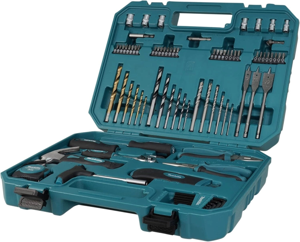 Makita E-15104 - Set di utensili manuali e punte da 80 pezzi