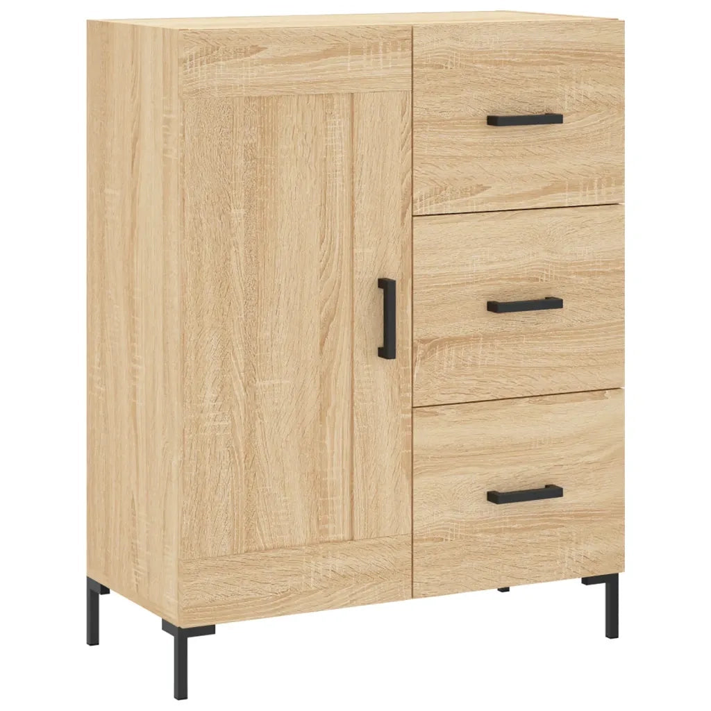 Credenza Rovere Sonoma 69,5x34x180 cm in Legno Multistrato 3200004