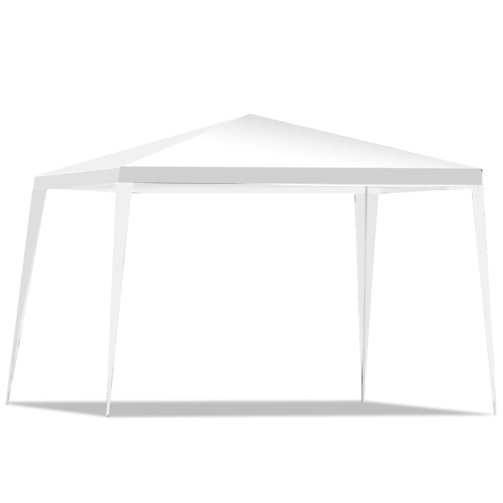 Tendone da esterno 3x3m con gambe rinforzate picchetti corde per vento, Gazebo robusto per feste e matrimoni-Gazebo