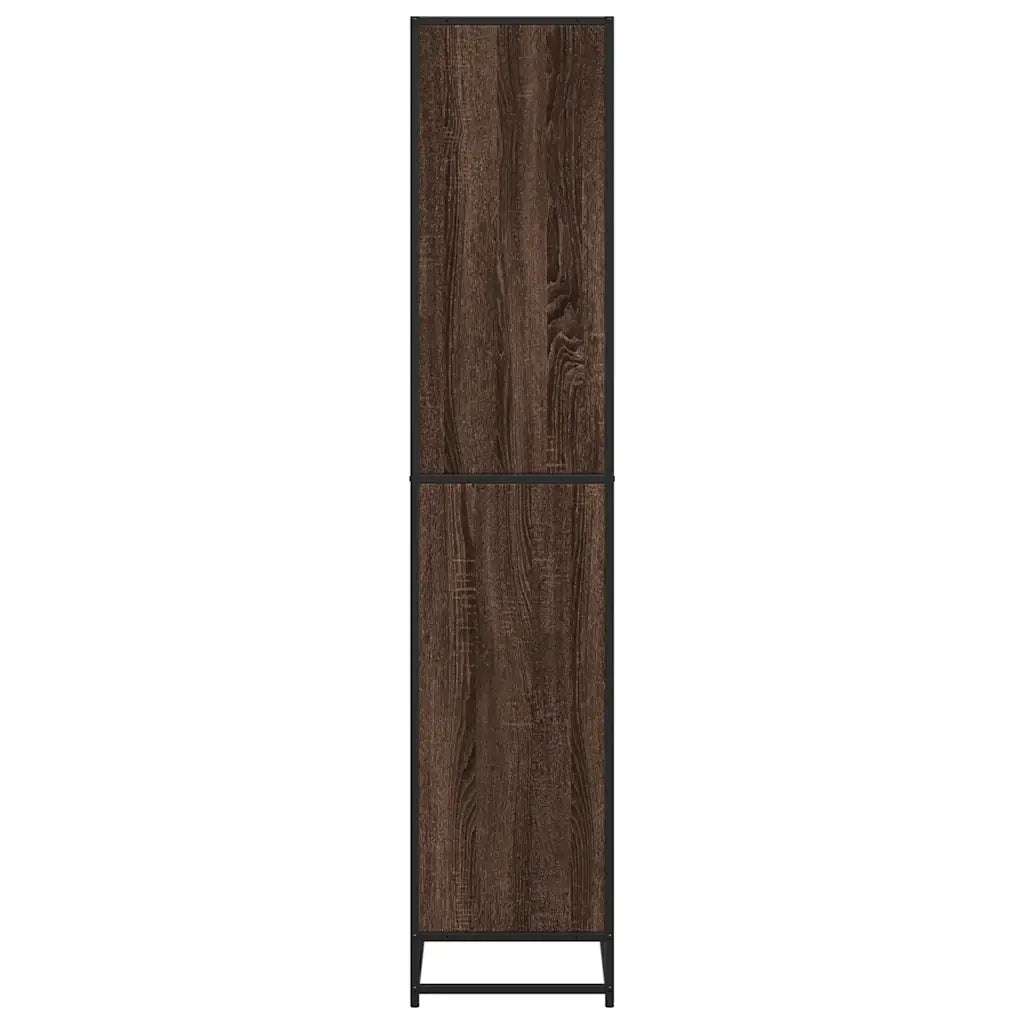 Libreria Rovere Marrone 80,5x35x170,5 cm in Truciolato