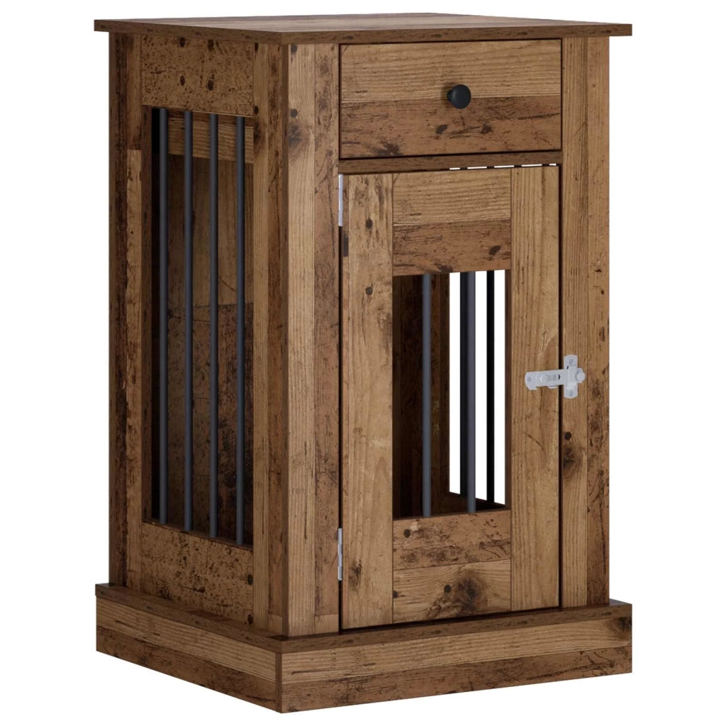 Mobile da cassa per cani Legno antico 50 x 47,5 x 80 cm 8014783