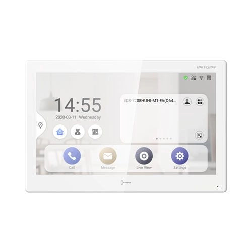 Monitor Videocitofono Hikvision 10.1" Touch Screen Android