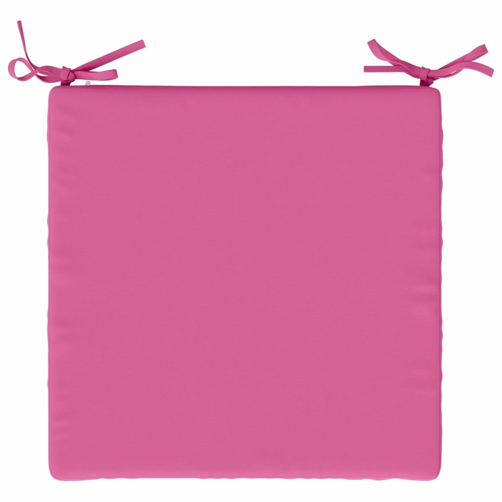 Cuscini per Sedia in 4 Pezzi SOEST 4 pz 100% Poliestere Rosa 944464