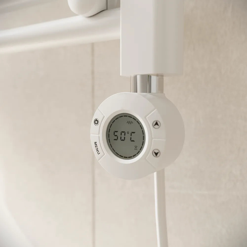 Termoarredo elettrico 1600x500 bianco lucido interasse 450 | Polaris