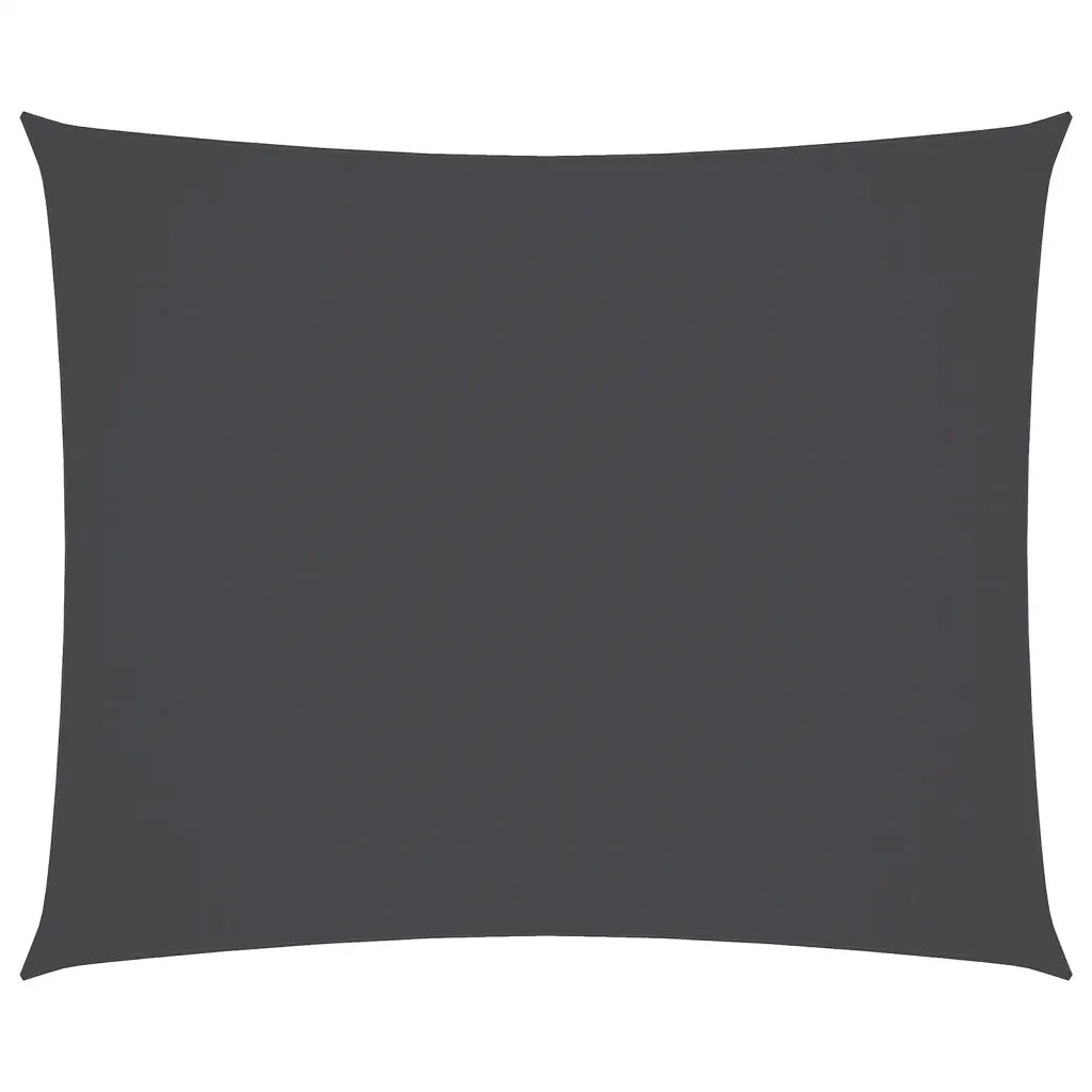 Parasole a vela | Telo Ombra | Vela da ombra Oxford Rettangolare 3,5x4,5 m Antracite