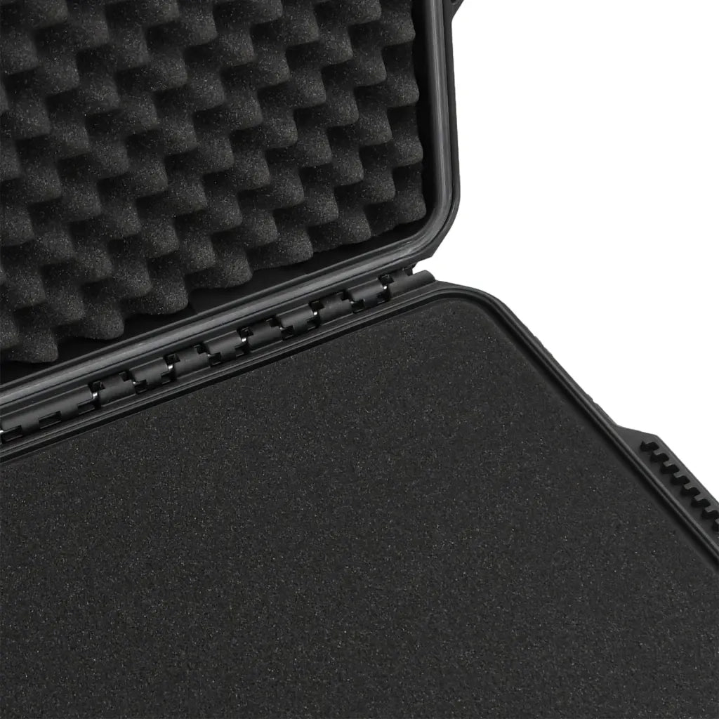 vidaXL Valigetta da Volo Portatile Nera 79,5x52x39 cm in PP