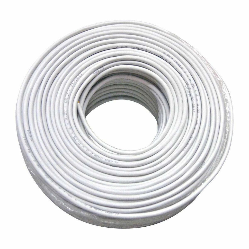 12x0,22 CAVO BOBINA MATASSA 100 M MT ALLARME ANTIFURTO IMPIANTO SICUREZZA AC-012