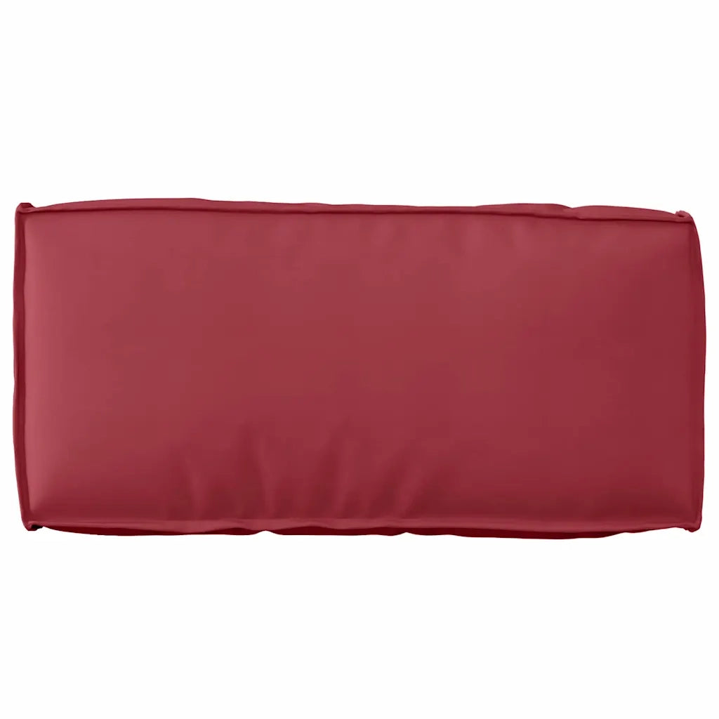 Cuscino Rosso Vino 80 x 40 x 12 cm Tessuto Oxford 42001534