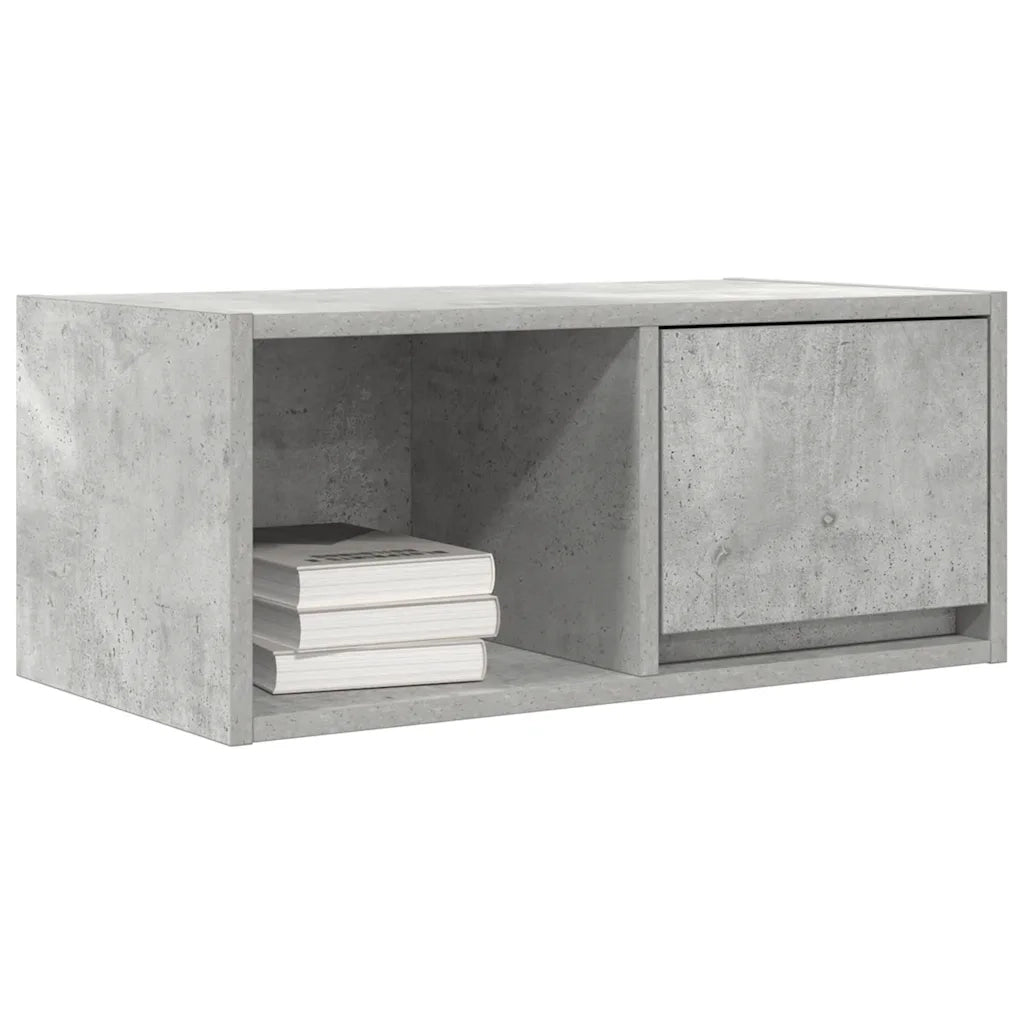 Mobile per TV Grigio Cemento 60x31x25,5 cm Legno Multistrato 861442