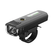 Faro per bicicletta LED 350 Lumen con sensore di luce ricaricabile Nero Avizar