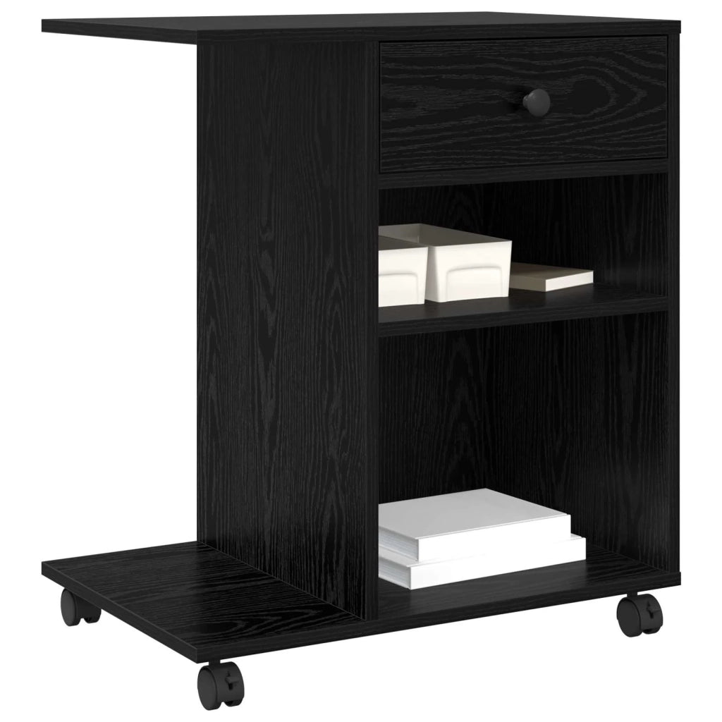 Supporto per Stampante Rovere Nero 60 x 40 x 68.5 cm CFW7828606