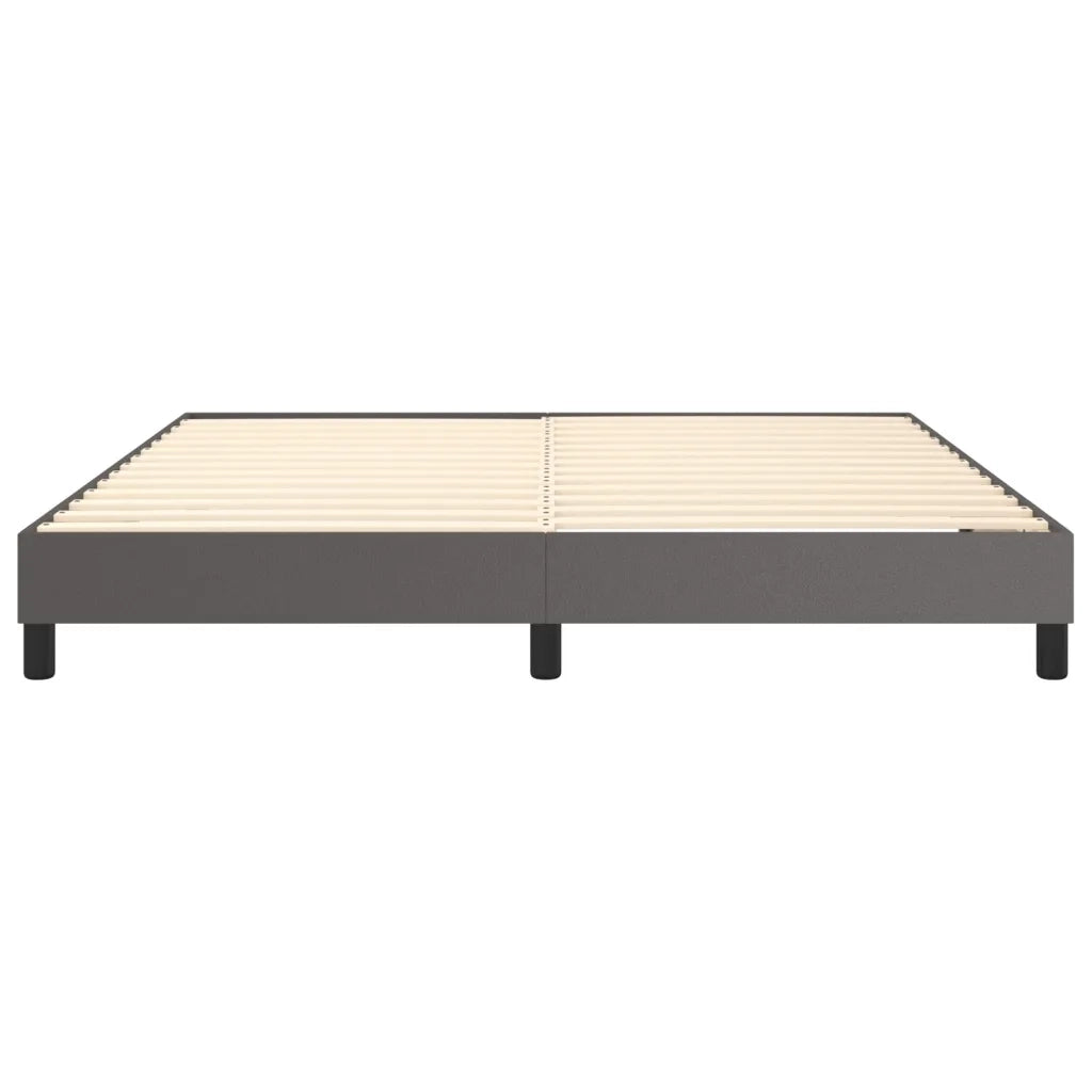 Struttura Letto a Rete a Molle Grigio 180x200 cm in Similpelle 3120716