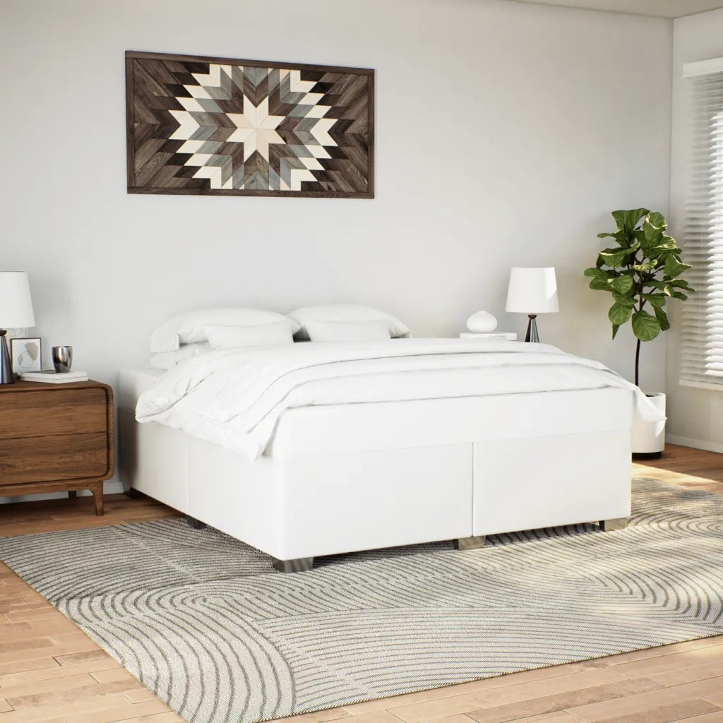 Giroletto Bianco 180x200 cm in Similpelle 3284569