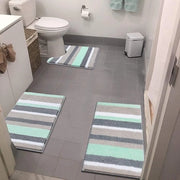 Pavimento da Bagno - Matto da Bagno - Accessori da Bagno - Duurzaam - 100% Microfibra - 30x50 cm - 2 mm - 1 pz - 1 set