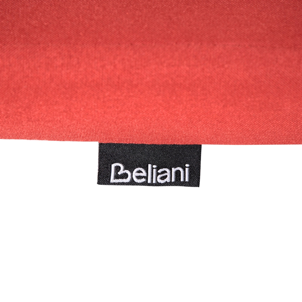 Cuscino per sedia da giardino in tessuto poliestere rosso resistente raggi raggi UV
