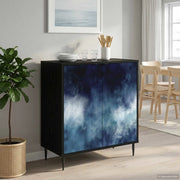 Credenza RAALTE Rovere Nero 69 x 33 x 76 cm 8006932