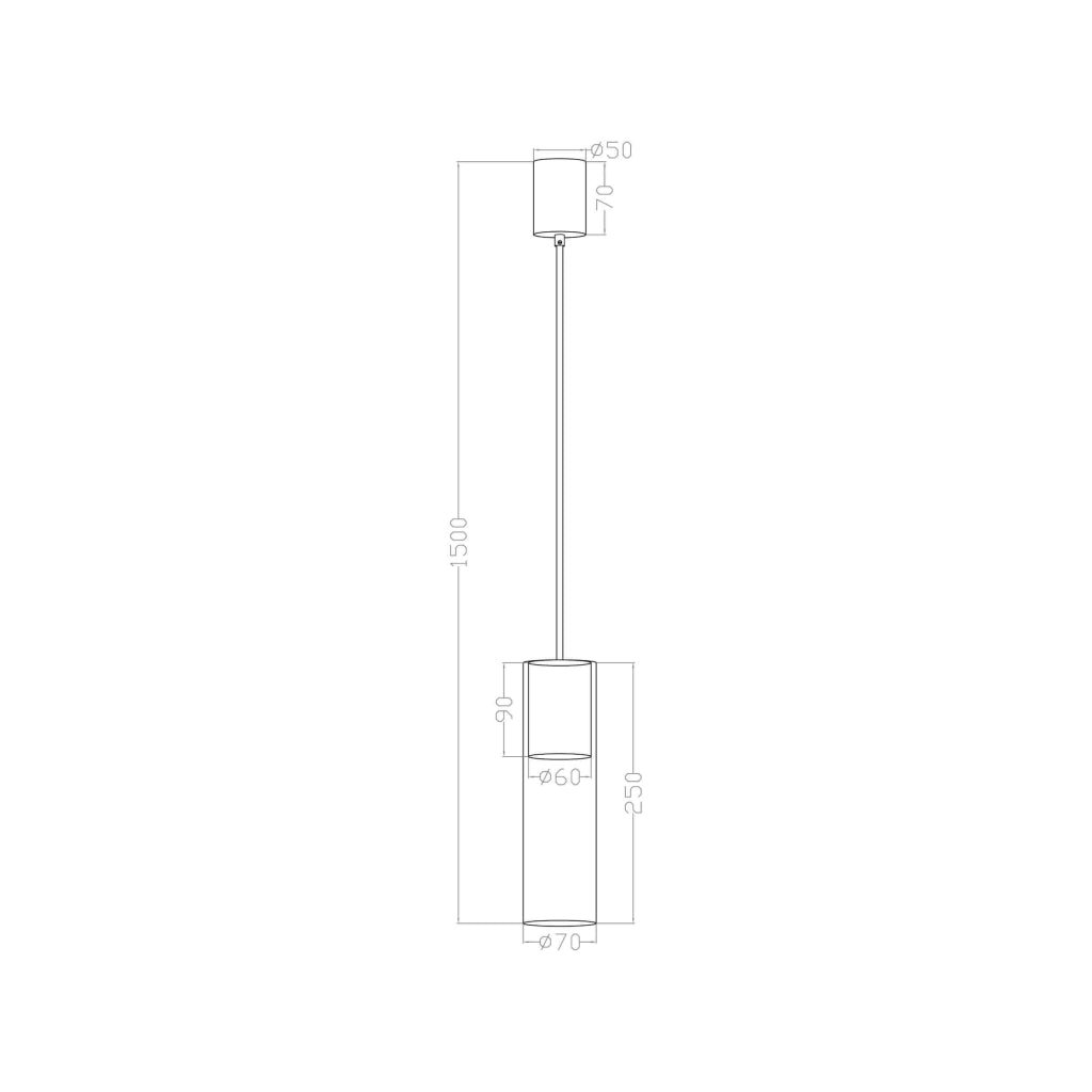 Lampada a sospensione Manacor bianca vetro GU10 Light Prestige