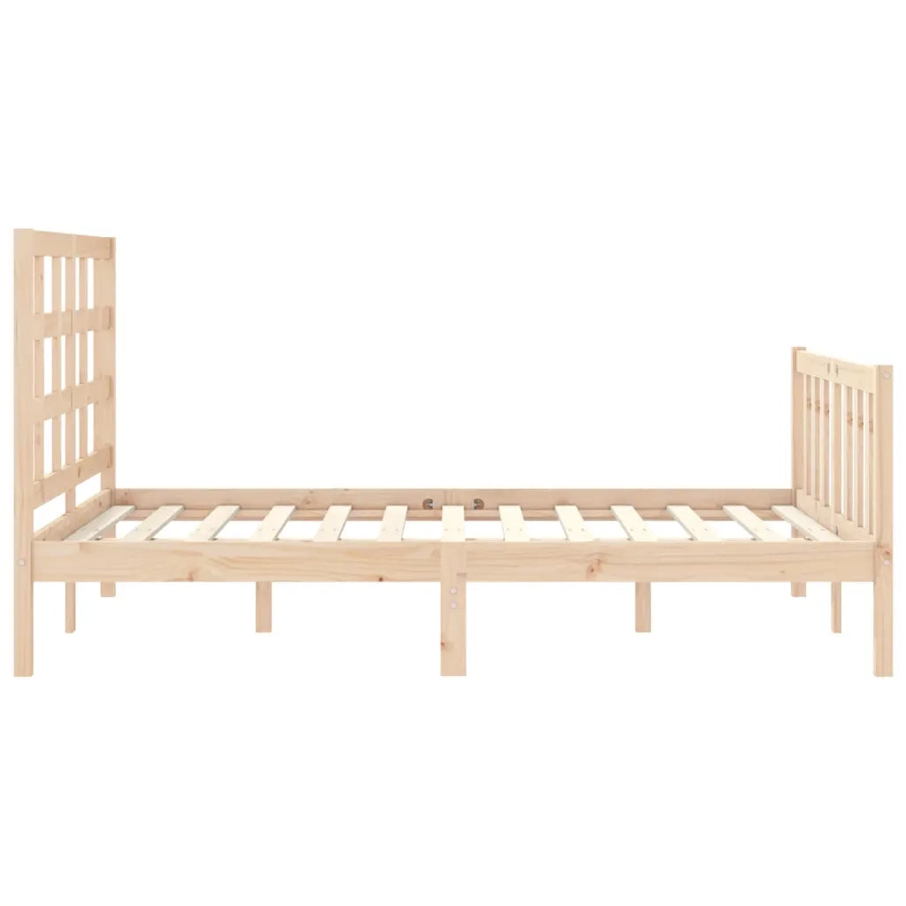 Giroletto senza Materasso-Struttura Letto 120x200 cm in Legno Massello di Pino 258457