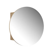 Vicco Specchio contenitore bagno Quercia dorata 60 x 60 cm con 2 scomparti
