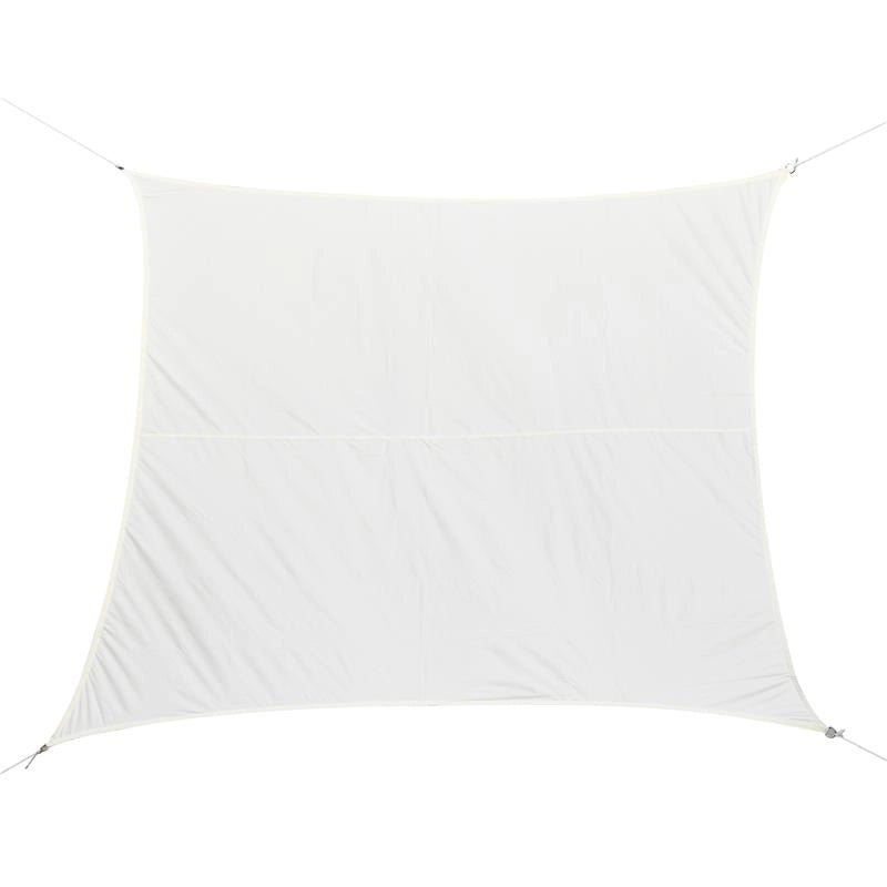VELA OMBREGGIANTE RETTANGOLARE 3 X 4 MT COLORE BIANCO CREMA