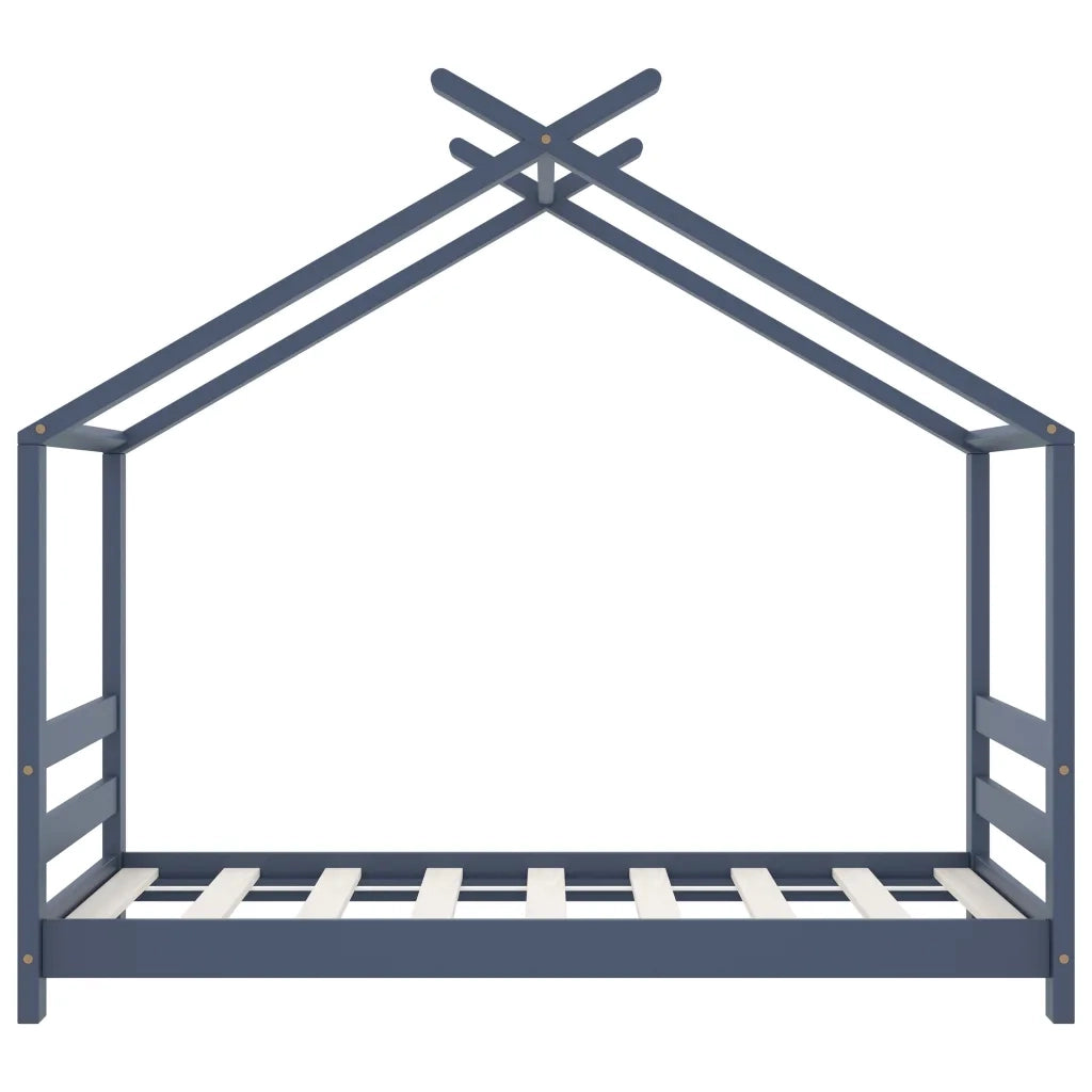 Giroletto per Bambini Grigio in Massello di Pino 70x140 cm cod mxl 57606