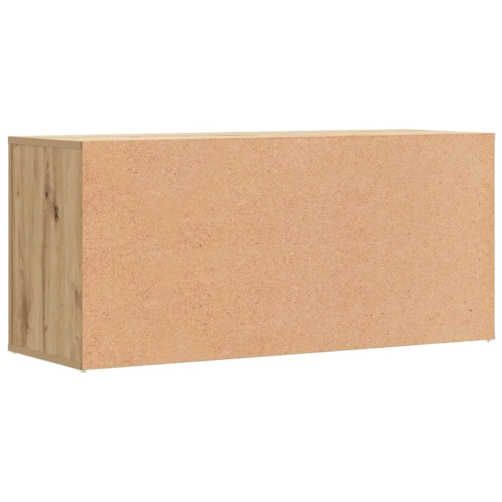 Scarpiera | Mobile per scarpe Rovere Artigianale 100x35x45 cm in Truciolato