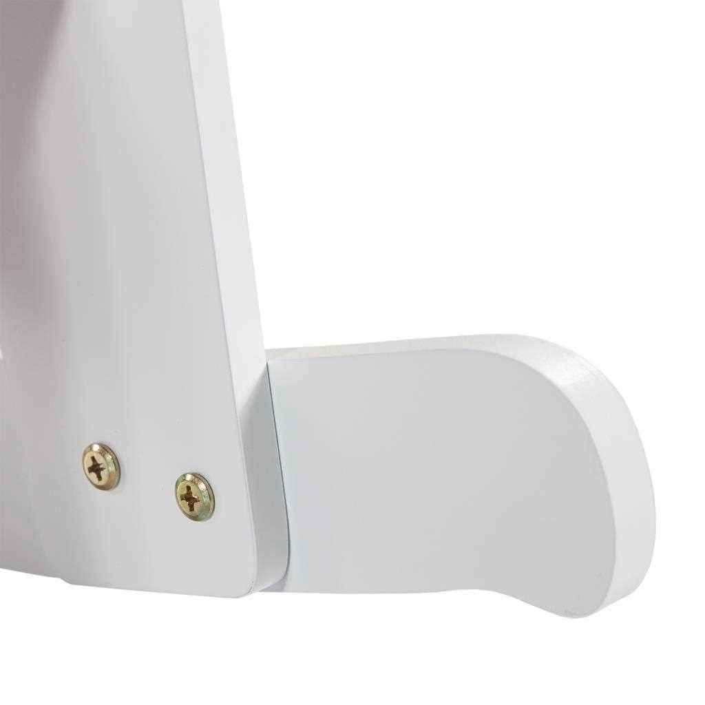 Mecedora infantil de madera con lacado rosa 33x55x51.5