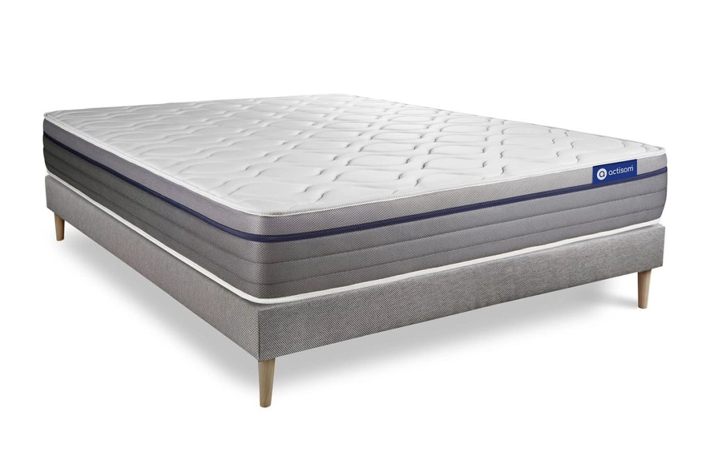 Kit rete e materasso matrimoniale Actimemo zen 150x200cm - Spessore : 26cm- memory foam - Bilanciato -