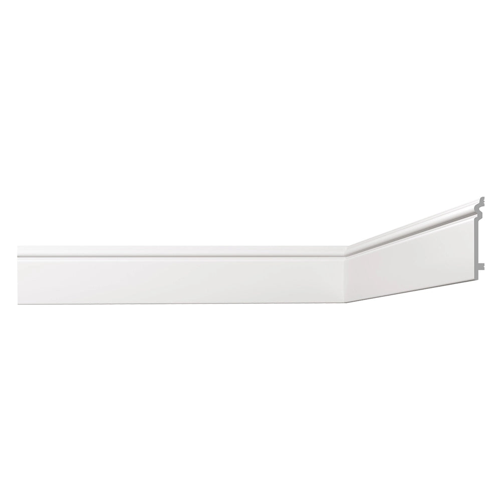 BATTISCOPA DECORATIVO SERIE 'LUXSTYL' mod. 'L12515' - mm 15 x 125- 11 pezzi  - BOVELACCI