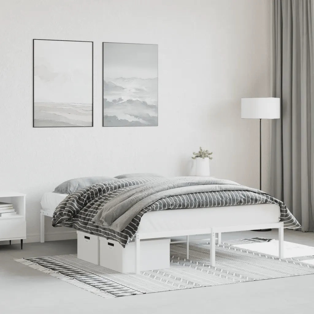 Giroletto in Metallo Bianco 140x200 cmcod mxl 109820