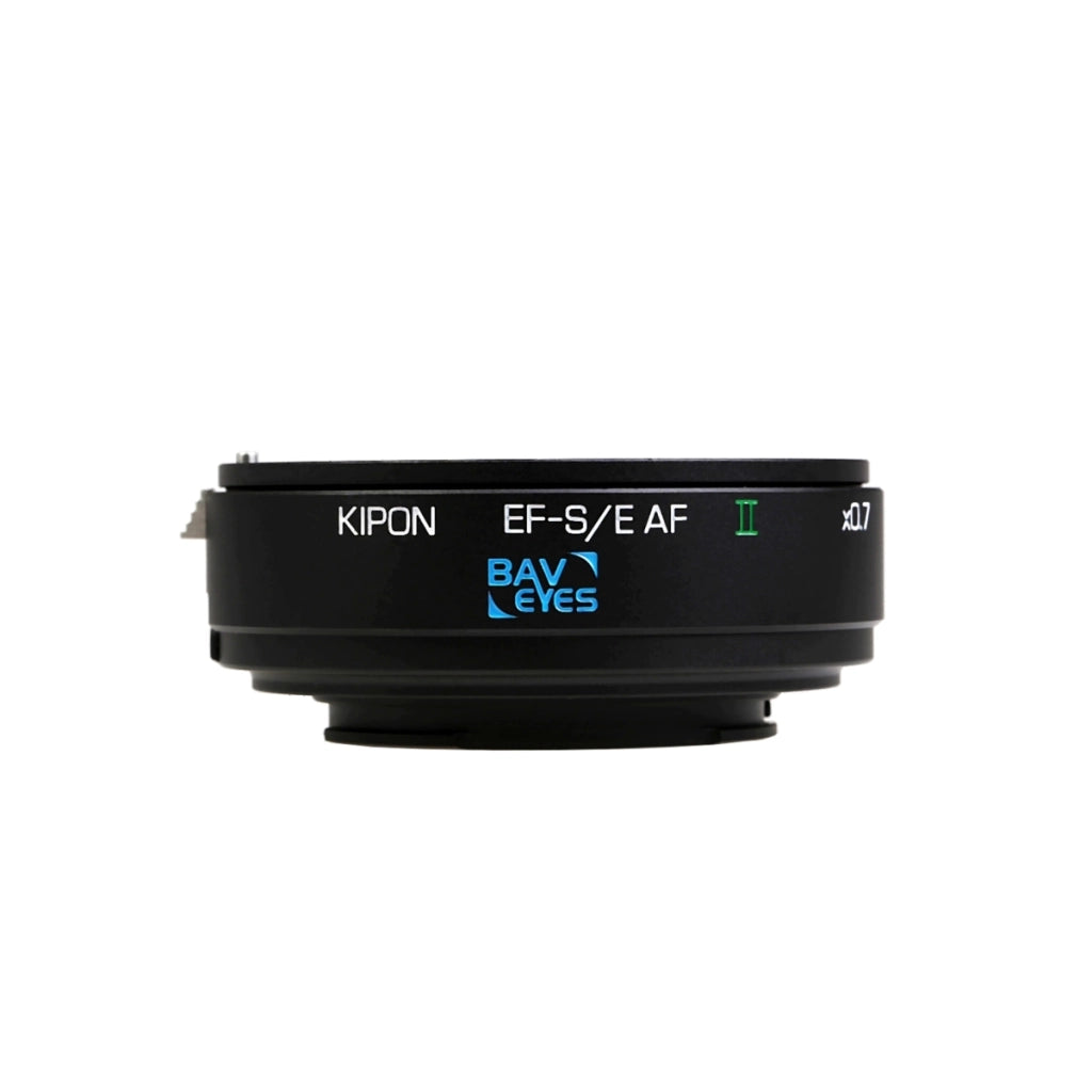Adattatore AF Baveyes compatibile con Canon EF-MFT x0,7 senza supporto