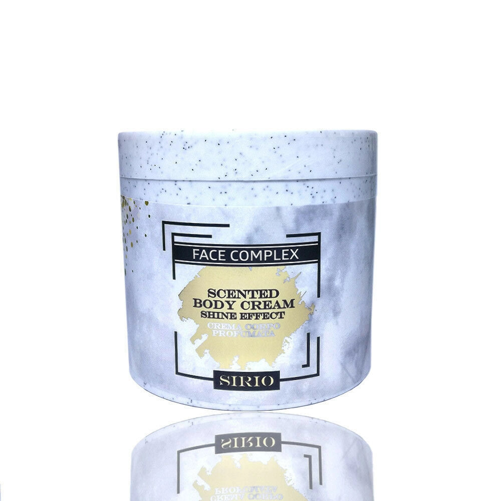 Trade Shop - Face Complex Crema Corpo Profumata Sirio Pelle Morbida Cream Shine Effect 250ml -