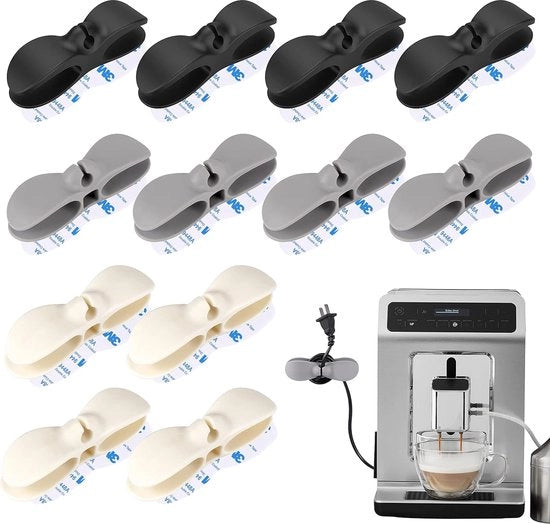 Organizzatore di cavi per elettrodomestici, avvolgitore di cavi, cucina, avvolgitore di cavi per cucina, avvolgitore di cavi autoadesivo, organizzatore di cavi per elettrodomestici per cucina, risottiera, air fryer