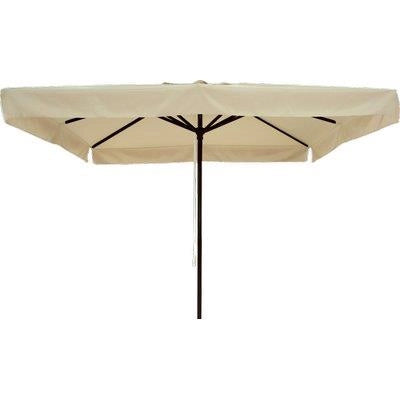 OMBRELLONE PALO CENTRALE CLASSIC DOMUS  ALLUMINIO/POLY ECRU MM 48 MT 2X3