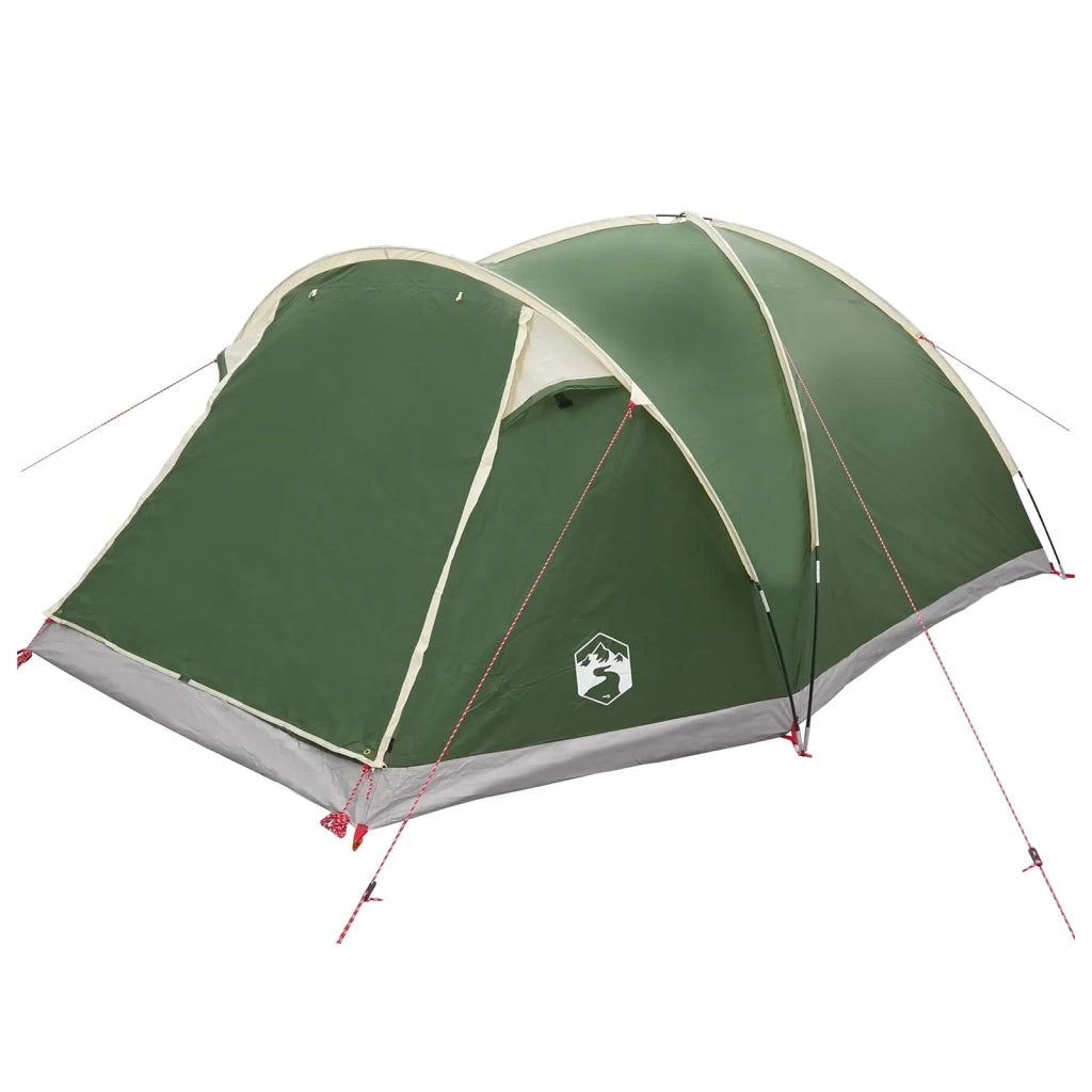 Tenda Capanna con tetto Verde 6 persone Poliestere e Acciaio 42028583