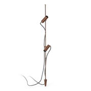 CLAP 1030 Picchetto marrone ruggine LED 2x6W 3000K 38§