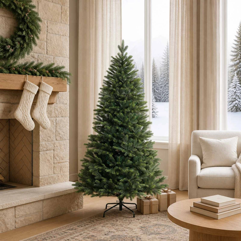 Albero di Natale Artificiale con Rami Pieghevoli 150 cm 42055578