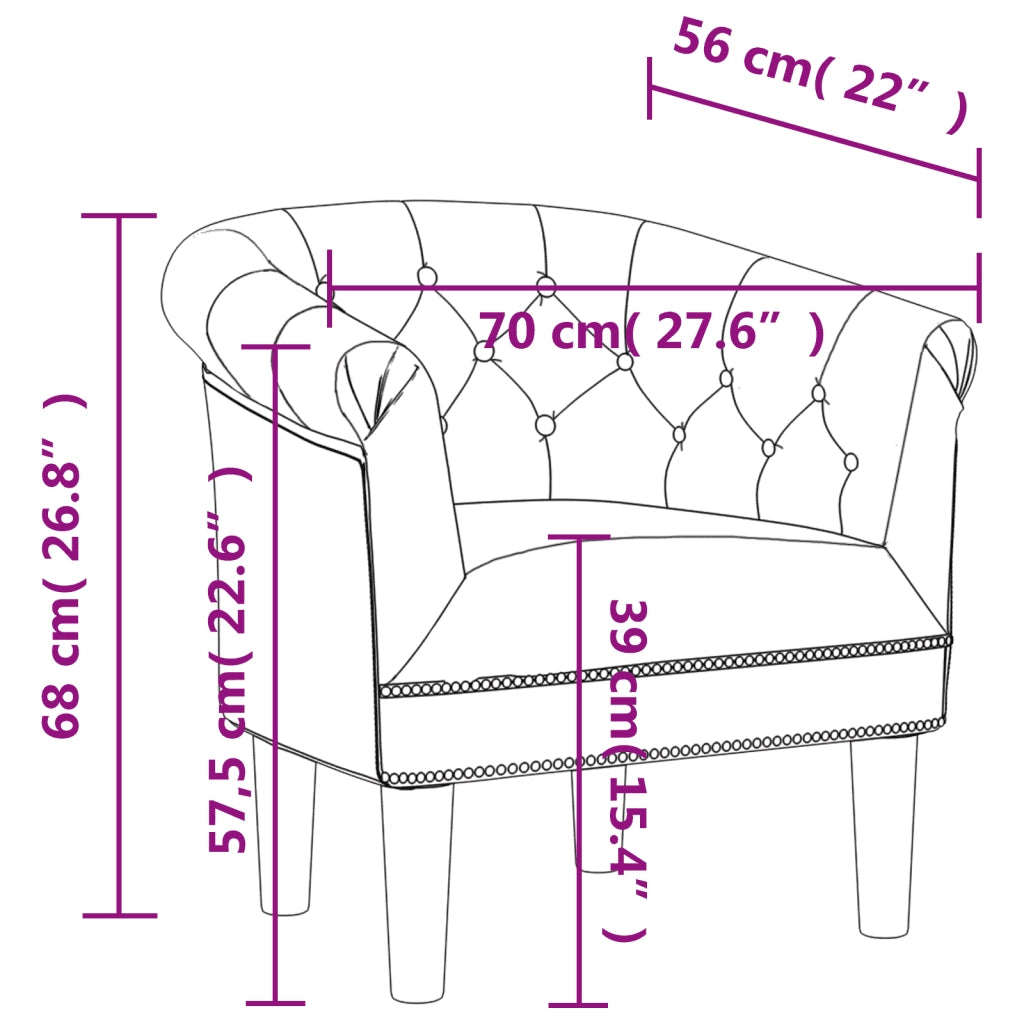 Poltrona Cabriolet Dorata in Similpelle 356500