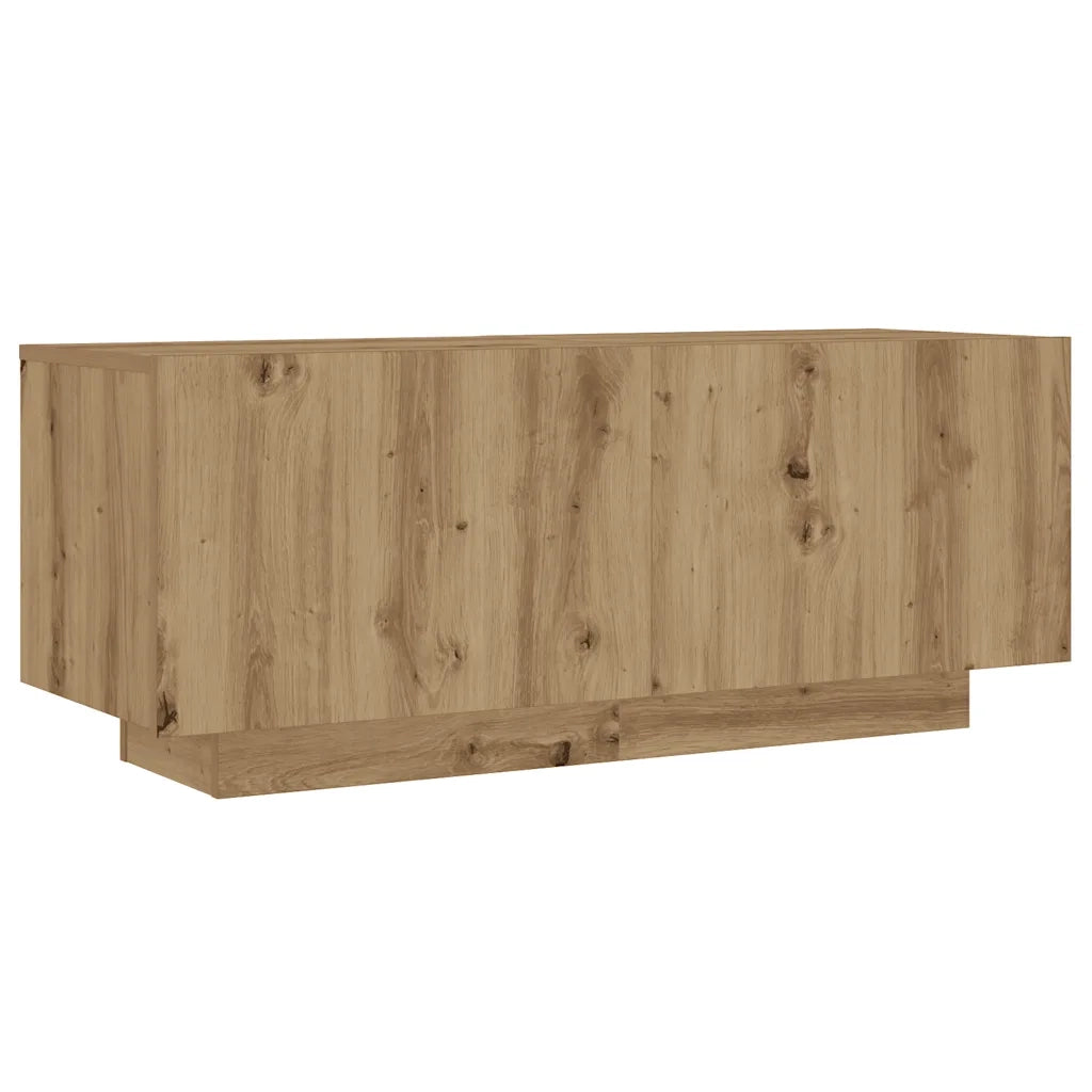 Comodino Rovere Artigianale 100x35x40 cm in Legno Multistrato 3329174