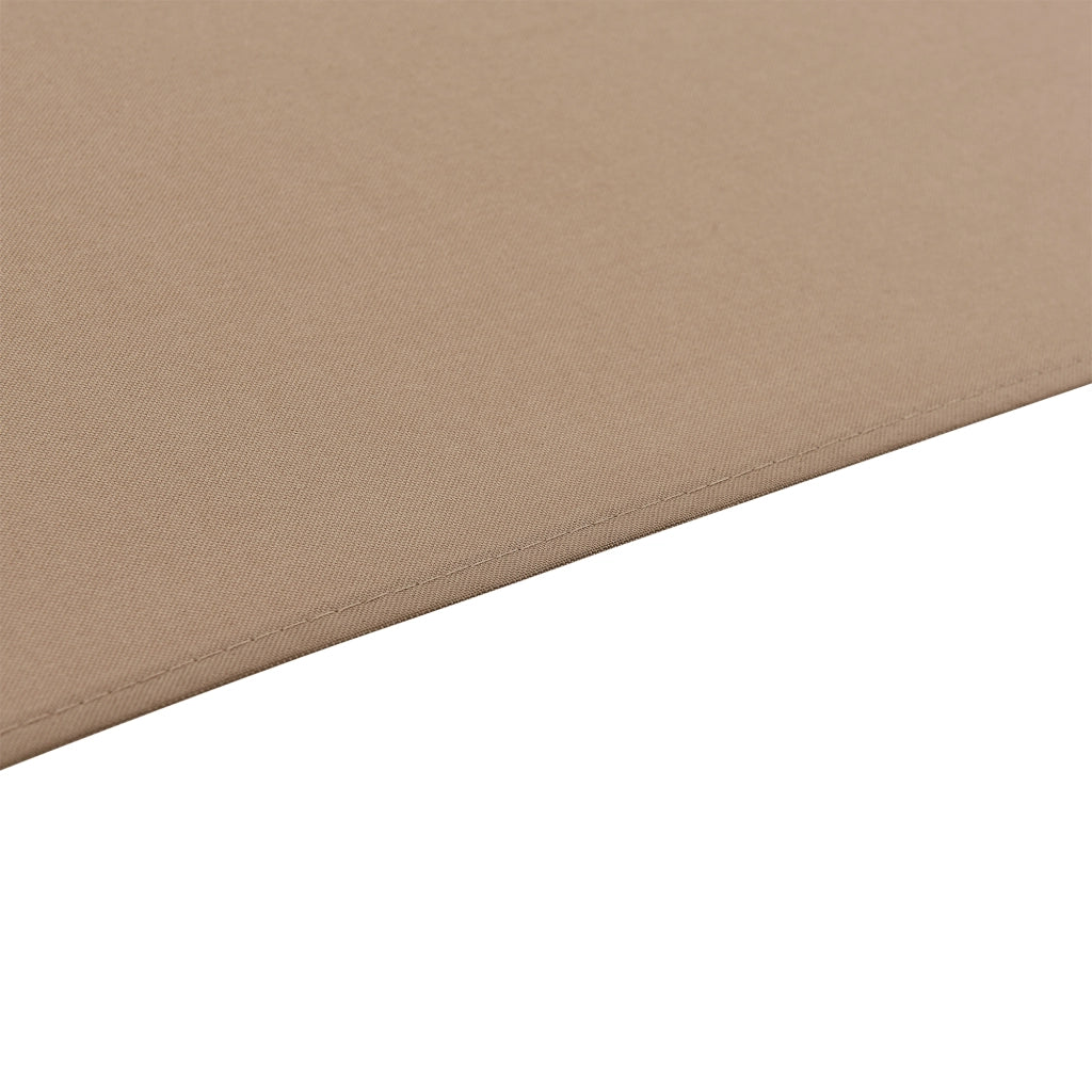 Ombrellone a Semicerchio Eger Parasole a Mezzaluna 300x150 cm Marrone chiaro casa.pro