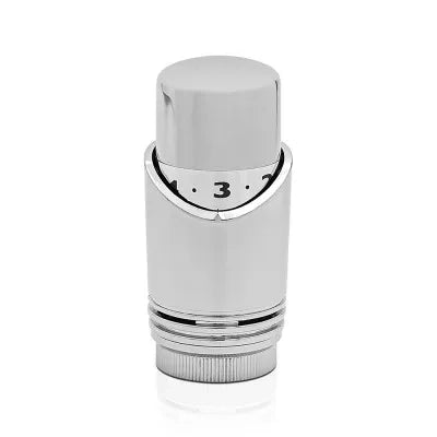 Kit valvole termoarredo raccordi multi 16x2 e testa termostatica cromo