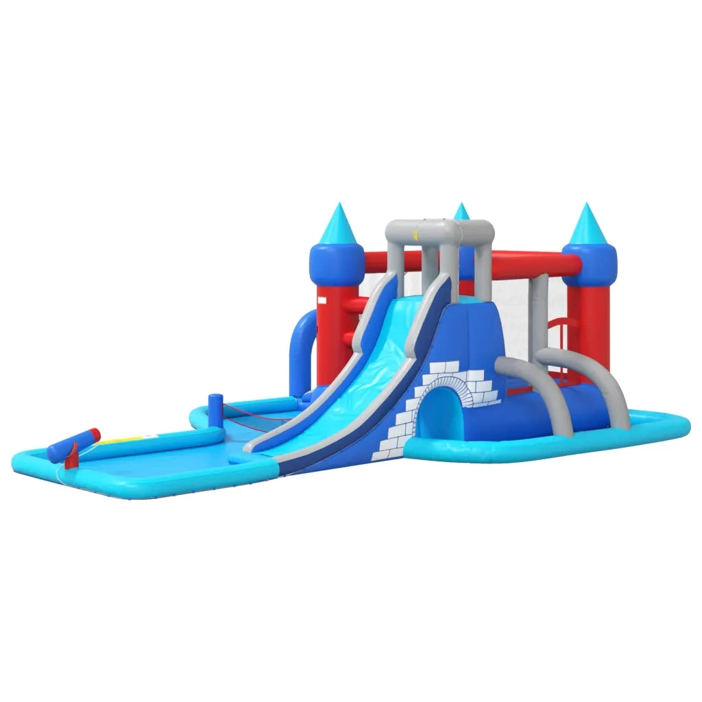 Happy Hop Parco Giochi Gonfiabile Bagnato e Asciutto 590x390x225cm PVC 93450
