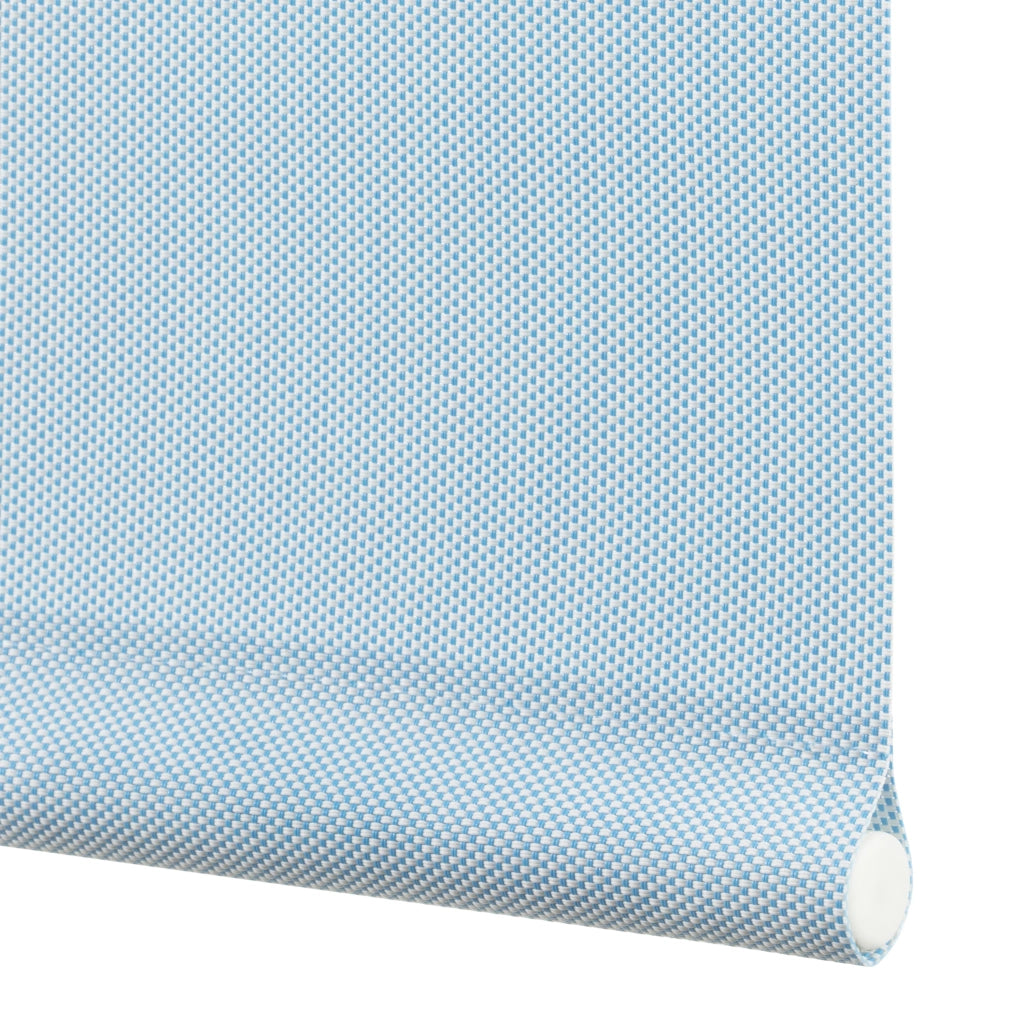 VIEWTEX Tenda a rullo Screen apertura 1% bianco turchese 90 X 250cm - Made in Europe - 5 anni di Garanzia