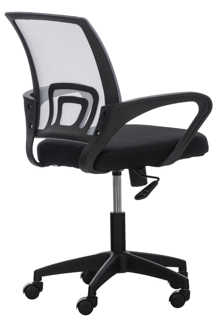 Sedia da ufficio Auburn con ruote grigio