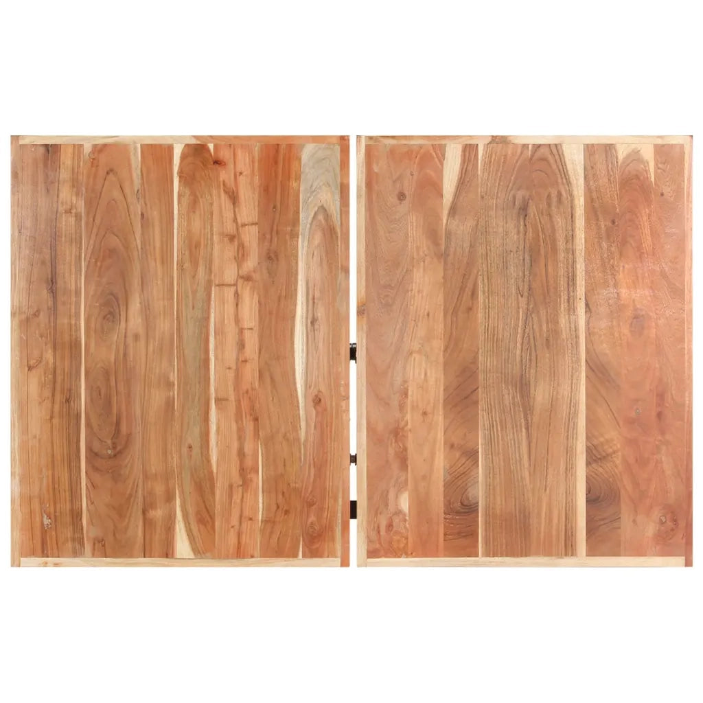Tavolino da salotto | Tavolino da caff¨¨ | Tavolino da Soggiorno 142x90x42 cm in Legno Massello di Acacia